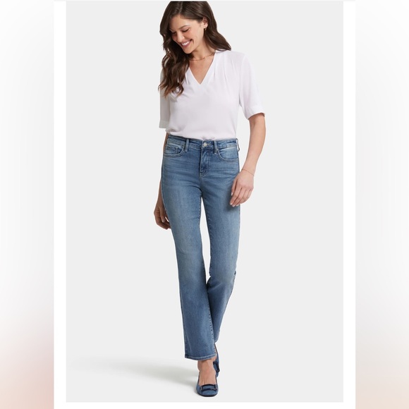 NYDJ Barbara Bootcut Blue Women's Jeans size 8 - Picture 1 of 10